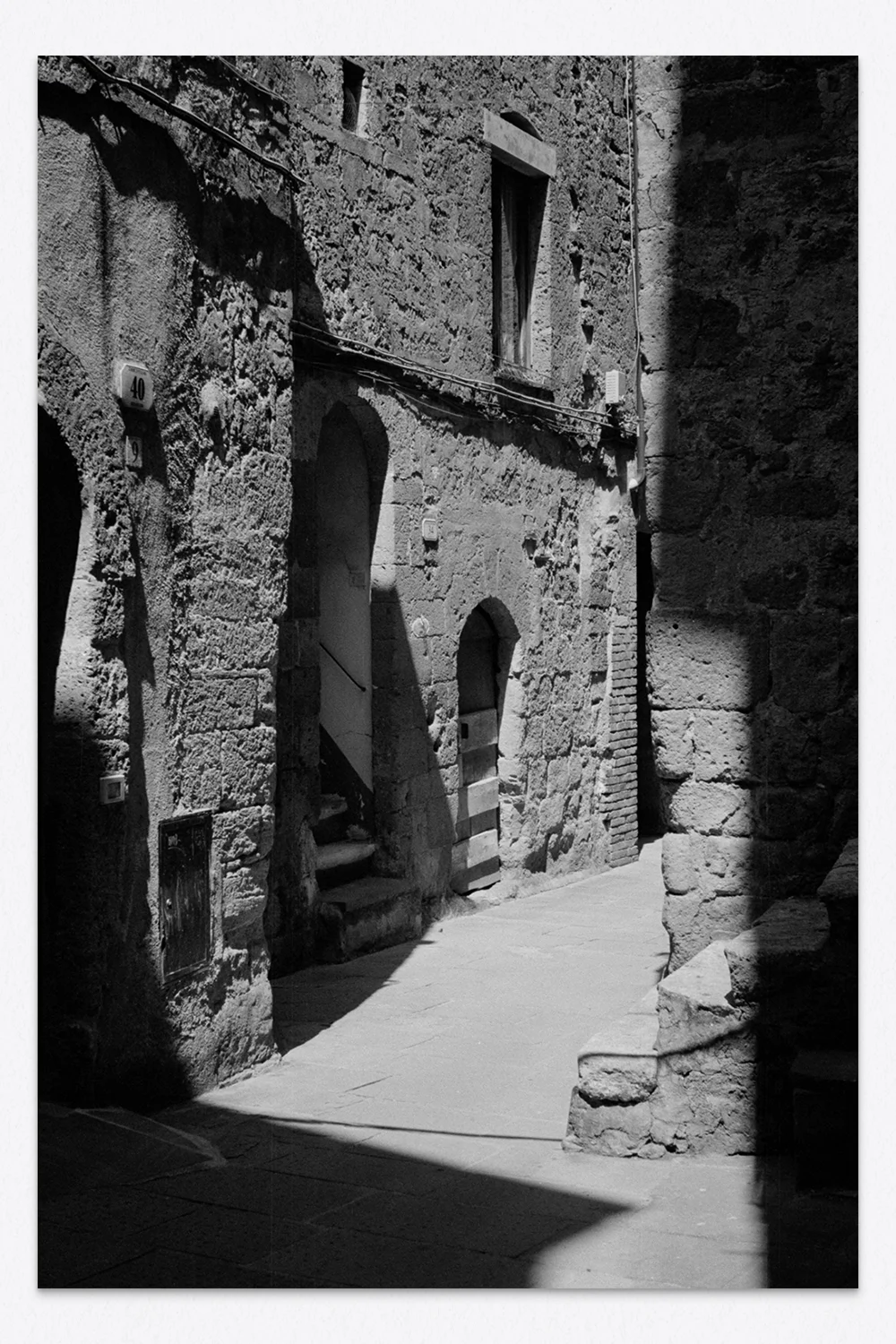 An Alley in Pitigliano, 2025